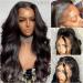 Wigs 30 Inch Long Body Wave Lace Front Wig Pre Plucked 13X4 Lace Frontal Wig Deep Loose Wave Human Hair 360 Lace Frontal Wig Bob Brazilian Remy Hair Hair Extensions (Size : 150 Density 13X4 Wig Col 150 Density 13X4 Wig 30inches - Buy Online on GoSupps.com