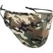 Bench. - 2 Pack Fabric Masks Breathable Adjustable with Dust Filter Pocket 3 Layer Protection in Black & Camo Print 2 mask Set 1 count (Pack of 2) Black & Camo Print - Buy Online on GoSupps.com