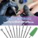 Dimeho 10 Pcs Nail Drill Bit Set Universal Diamond Carbide Drill Bits for Nails Acrylic Gel Nail Bit Kit Cuticle Remover Bits set for Professional Manicure Pedicure Crystal Nail Extension - Buy Online on GoSupps.com