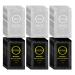 Travel Size Shampoo and Body Wash Bulk Individually Wrapped Hotel Mini Shower Gel and Small Men Women Cleansing Toiletries Amenities for Hotel Guests /Airbnb/ Vacation/ Homeless 0.34 oz (60 Pack)