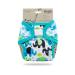 Petit Lulu XL Overpants (12-17 kg) for Cloth Diapers Velcro (Baby Elephants (blue))