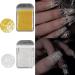 1 Bag Metal Nail Steel Nail Studs Mini Nails Caviar Beads Gold/Silver Nail Art Beads for DIY Nail Art Decorations Nail Art Metal - Buy Online on GoSupps.com