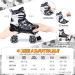 Kuxuan Camo Adjustable Roller Skates with Light Up Wheels - Black - Youth Size 13-3US - Buy Online on GoSupps.com