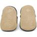 Dotty Fish Soft Leather Baby Shoes | Toddler Boys Non-Slip Suede Soles | Grey Rainbow Star 0-6 Months - 4-5 Years - Buy Online on GoSupps.com