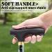 HATAF Walking Stick Folding Walking Sticks for Women Folding Walking Sticks for Men Mobility Aids walking stick rubber ends disability aids folding walking sticks for ladies Black Flowers - Buy Online on GoSupps.com