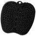 HONYIN XL Size Large Shower Foot Scrubber Mat - Cleans,Exfoliation,Massages Your Feet Without Bending, Foot Circulation & Relieve Tired Feet, Foot Scrubber for Use in Shower with Non-Slip Suction Cups Black