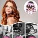 Heatless Curling Rod Octopus Heatless Curling Rod Headband Soft No Heat Hair Curlers No Heat Wave Hair Curlers Styling Tools for Overnight DIY Hair Styling Tools (Pink) - Buy Online on GoSupps.com