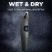 Portable Nose and Ear Hair Trimmer for Men - Waterproof Painless Hair Remover with Mute Motor - Battery-Operated (Gray) | International Shipping - Buy Online on GoSupps.com