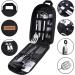 20-Piece Stainless Steel Camp Kitchen Cooking Utensil Set for Outdoor Grilling and BBQ - Portable Travel Cookware Organizer for Camping and RV - Black - Buy Online on GoSupps.com
