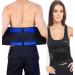 Body And Base Adjustable Neoprene Double Pull Lumbar Support Lower Back Belt Brace - Back Pain/Slipped Disc Pain Relief - 5 Sizes X-Large 36-40 Inch (4X-Large (52-55 inches) nches)