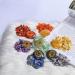 Chakra Crystals Set - Healing Stones for Beginners - Engraved Chakra Symbol - Witchcraft Supplies and Meditation Accessories - Buy Online on GoSupps.com