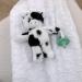Little Love by NoJo Cow Plush Pacifier Buddy - Black and White - Buy Online on GoSupps.com