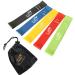 Fit Simplify Resistance Loop Exercise Bands for Home Fitness - Pack of 5