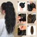 Ponytail Extension Ponytail Hair Extension For Women Long Curly Wavy Drawstring Ponytail Hairpieces Synthetic Fake Horse Tail Black Blonde Red Ponytail Hair Extension(27-613) 26inches 27-613 - Buy Online on GoSupps.com