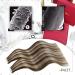 Moresoo 12 Inch Dark Brown and Caramel Blonde Tape in Hair Extensions | 20 Pieces/30g Human Hair Tape Ins #P4/27 - Buy Online on GoSupps.com