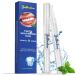 Teeth Whitening Pen(2 Pens) Teeth Whitening Gel for Teeth Bright White No Sensitivity Fast Results Removes Years of Stains Tooth Whitening Kit for Oral Care 0.04 Fl Oz (Pack of 2)