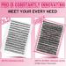 320 Pcs 40D-C Mixed 3D Fluffy Cluster Lashes for DIY Extensions - Self Application At Home | 8-16 mix - Buy Online on GoSupps.com