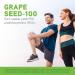 DAVINCI Labs Grape Seed-100 - Immune System & Vascular Support - 100mg Extract - 90 Vegetarian Capsules - Buy Online on GoSupps.com