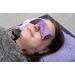 Ultralight Small Eye Pillow (6 x 2.5 in) for Yoga Meditation - Purple, Unscented - Buy Online on GoSupps.com