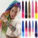 Hair Buns Hair Piece 24 Inch Braided Ponytail Multicolor Braid Extensions Rainbow Braided Hair Extensions Synthetic Wigs with Elastic Bands Hair Accessories For Girls (Color : V Size : 24inch) 24inch V - Buy Online on GoSupps.com