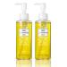 DHC Deep Cleansing Oil Medium 2 pack Facial Cleansing Oil Makeup Remover Cleanses without Clogging Pores Residue-Free Fragrance and Colorant Free All Skin Types 4.1 fl. oz.