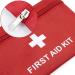 AUEAR 5 Pack Empty Red First Aid Kit Pouch Bag for Travel, Outdoor and Car Emergencies - Buy Online on GoSupps.com