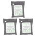 Beavorty car 3 pieces of air purifier bags: car coal bags with activated carbon of natural moisture absorber odor shell for car cooler bag