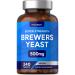 Brewers Yeast Tablets | 500mg | 240 Count | Natural Source of B-Vitamins Amino Acids Minerals & Trace Elements | High Strength Supplement | 8 Months Supply | by Horbaach
