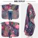 Buy Blueangle Palm Leaf Flamingo Barber Cape | Waterproof Hair Cutting Cape for Home & Salon - 55x65 Inch - Buy Online on GoSupps.com