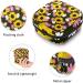 Sunflower Print Sanitary Napkin Storage Bag | Menstrual Cup & Nursing Pad Holder | Portable Period Kit Bag - Color 4 - Buy Online on GoSupps.com