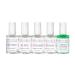 Dip Powder Nail Kit - Natural Color Starter Set by DipWell | Acrylic & Gel Resin System with Bond, Base, Activator, Sealer, Brush Softener + 3 Powder Jars - Buy Online on GoSupps.com
