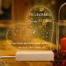 Merclix LED Night Light Gift for Girlfriend - Perfect Birthday & Christmas Present Best Friend Gifts in Wood Color - Buy Online on GoSupps.com