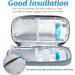 Youshares Insulin Cooling Bag with 2 Cooling Packs - Diabetic Pocket for Safe Storage Travel PEN Cool Box | Gray Camellia - Best Diabetes Accessories - Buy Online on GoSupps.com