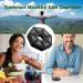 Travel Pill Box Organiser 7 Day 2 Times a Day 2Pcs Portable Black Weekly Medicine Storage - Buy Online on GoSupps.com