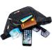 Waterproof Hip Pocket for Travel & Sports - Unisex Black Fodder Pocket for Outdoor Activities - Buy Online on GoSupps.com