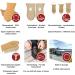 Heel Lift Elevator Heel Raise Heel Pad Orthotic Wedge Shoe Pad Many Widths and Heights Leather Cover Kaps Topmed Supplied to NHS 2 Pieces Left and Right height 25 mm / 1.0 inch - size M - Buy Online on GoSupps.com
