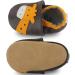 Soft Leather Baby Shoes | Non-Slip Rubber Soles | Baby Boys Girls Sneakers | First Walking Shoes | Newborn Prewalker Sneakers | 0-24 Months | Brown Deer - Buy Online on GoSupps.com