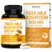 Tiger Milk Mushroom Supplement (120 Capsules 500mg Per Serving) Premium Tiger Milk Mushroom for Lungs and Immune Support - Lignosus Lung Supplement for Adult - Third Party Tested Non GMO & USA Made