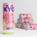KYO Lot de 8 Canettes Kombucha Framboise citron vert - P tillant - faible en sucre - 33 cl Framboise Citron Vert 33 cl (Lot de 8)