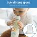 Dr. Brown's Milestones Narrow Sippy Bottle - 100% Silicone Soft Spout - 8oz/250mL - Fox & Lion Design - 6m+ Ages - Buy Online on GoSupps.com