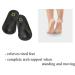 Valenoks Kids Orthotic Leather 3/4 Length Insoles with Arch Support for Flat Feet - W2.5-3.5/Kid 2-3 Black - Buy Online on GoSupps.com
