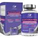 Glucosamine and Chondroitin High Strength Capsules - Glucosamine Complex with MSM 180 Glucosamine Capsules - with Vitamin C Rosehip Turmeric Curcumin & Marine Collagen UK Made by Natures Zest