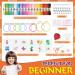 ZOCONE 12 PCS Cross Stitch Kits for Kids 7-13 - Beginner Embroidery Hoops & Tools with Instructions - Needlepointing Kit for Backpack Charms & Ornaments - Buy Online on GoSupps.com