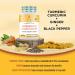 Organic Veda Turmeric & Ginger Capsules 300 Veggie Capsules - Joint Support, 100 Days Supply - Buy Online on GoSupps.com