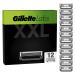Gillette Labs Razor Blades Men Pack of 12 Razor Blade Refills Compatible with GilletteLabs with Exfoliating Bar and Heated Razor count 12