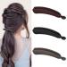 Fuyamp 3-Piece Vintage Banana Hair Clips for Long Hair - Stylish Fish Comb Clips for Women & Girls | International Shipping Available - Buy Online on GoSupps.com
