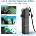 AQQA Adjustable Aquarium Filter - 800L/H Sponge Filter Pump | 9W Quiet for Tanks up to 250L - International Shipping Available - Buy Online on GoSupps.com