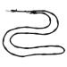 Jogging line dog leash for small / Mitterle / large dogs Bicycle line / walking line / practice leash / training line / F rhine / free -handed leash (5.00m black 10mm for medium dogs) 5.00m black 10mm for medium dogs