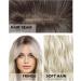 Wokestar Long Platinum Synthetic Wig with Curtain Fringe for Women - Buy Online on GoSupps.com