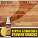 Wood Furniture Polish Spray Wood Polish Spray for Furniture - Wood Restorer for Furniture Home Furnishing Scratch Cleaning Repairing Polishing Fluid Nicything B: Sponge - Buy Online on GoSupps.com